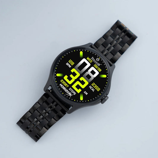 HorizonX Chain Smartwatch with free silicon strip